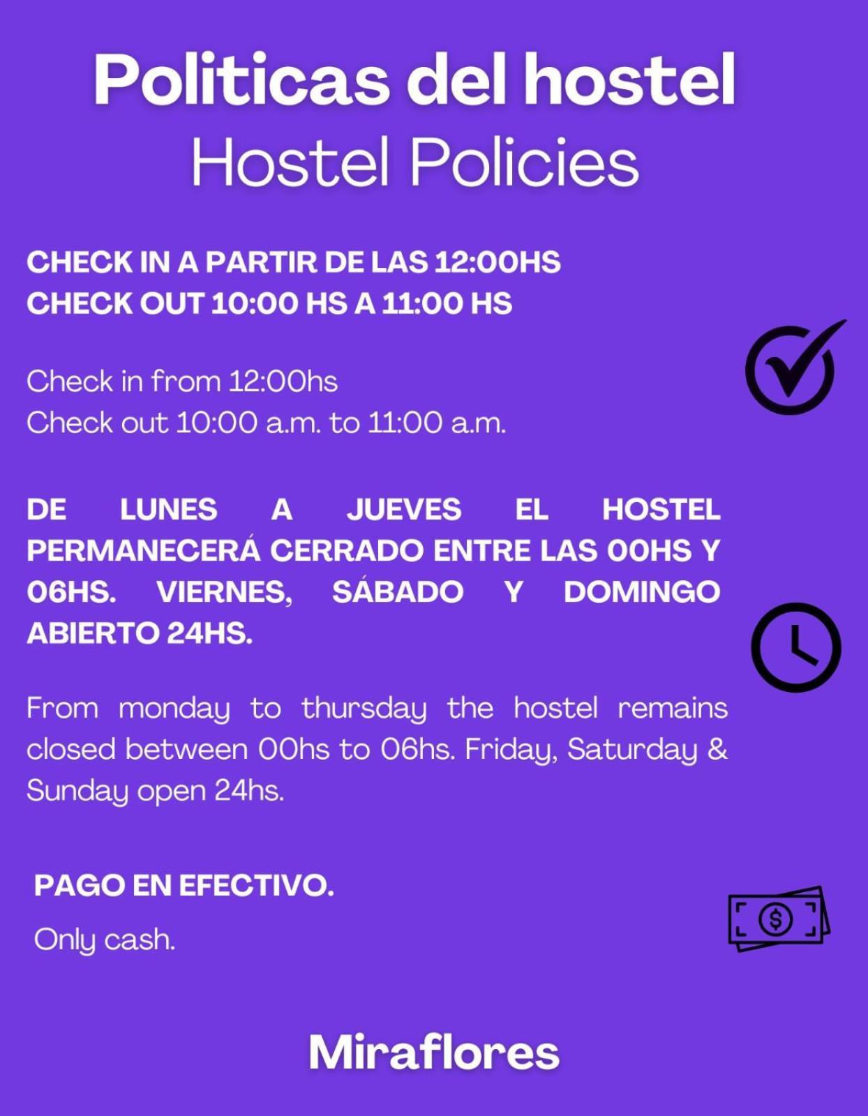 Hostel Miraflores Buenos Aires Dış mekan fotoğraf